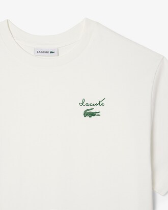 Übergroßes T-Shirt-Kleid mit Jersey-Branding