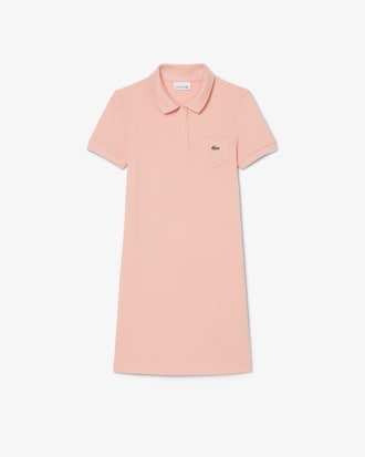 Polokleid aus Piqu&eacute;
