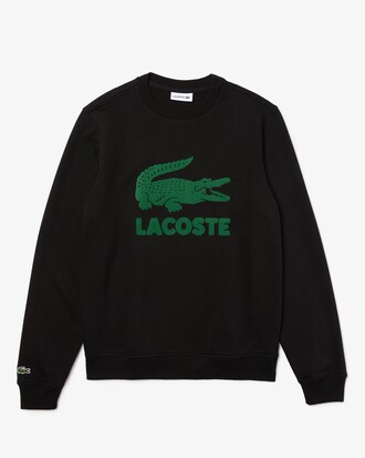 Herren Sweatshirt aus Fleece mit Aufdruck