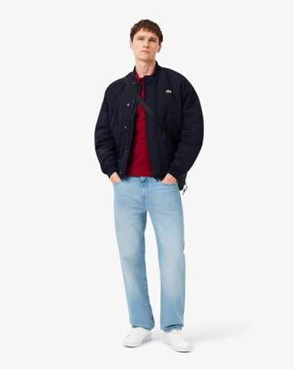 Slim Fit-Polohemd L.12.12 aus Piqu&eacute;