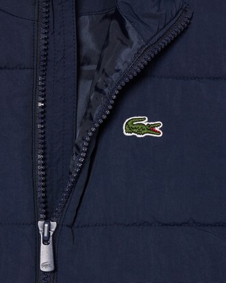 Ärmellose Daunenjacke aus Taft