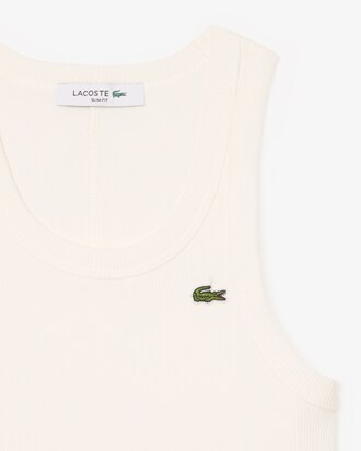 Slim Fit-Tanktop aus Baumwolle