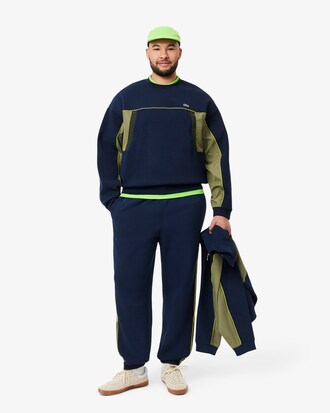 Loose Fit Piqué-Sweatshirt