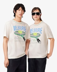 Runway T-Shirt mit Tennis-Druck