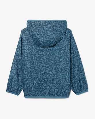 Wendbare Jacke aus Taft mit Reißverschluss