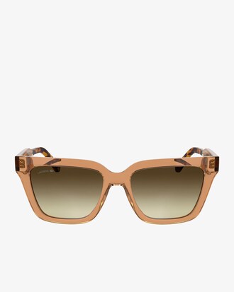 Rechteckige Brille mit Monogramm