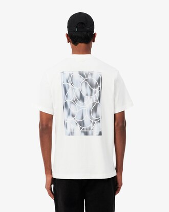 T-Shirt aus Jersey mit Tennis-Print