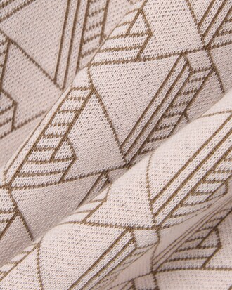 Kleid aus Jacquard mit Monogramm