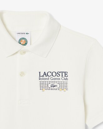 Polohemd Roland-Garros Edition aus Petit Piqu&eacute;