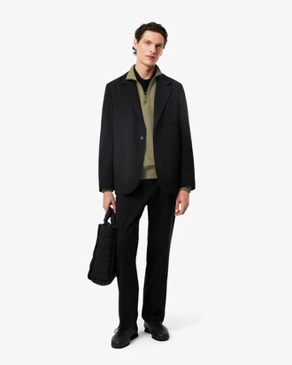 Fleece-Sweatshirt mit Reißverschluss und hohem Kragen