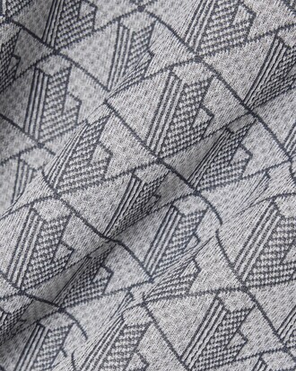 T-Shirt aus Jacquard mit Monogramm