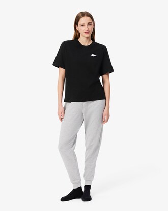 Loungewear-T-Shirt aus Baumwolljersey