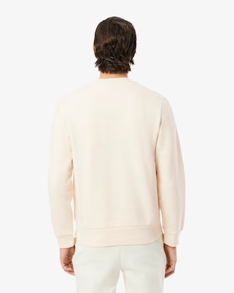 Sweatshirt aus Fleece mit Rundhalsausschnitt