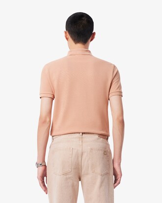 Slim Fit-Polohemd L.12.12 aus Piqu&eacute;