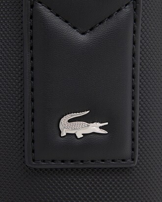 Breite Kuriertasche Langon aus Petit Piqu&eacute;