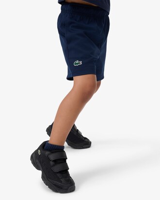 Sportshorts aus Diamant-Taft
