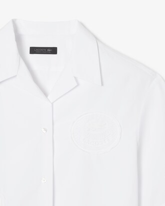 Oversized-Hemd Runway mit Badge