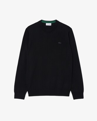 Pullover aus Merinowolle mit Rundhalsausschnitt