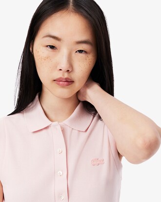 Ärmelloses, dehnbares Slim Fit-Polohemd L.12.D