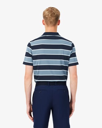 Gestreiftes Golf-Polohemd aus Stretchmaterial mit Ultra-Dry-Technologie