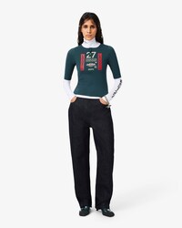 Runway oversized Denim Jeans in Indigo
