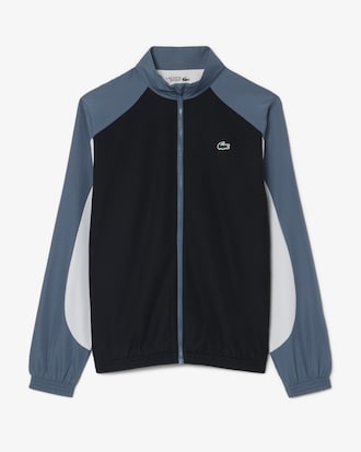 Sportlicher Trainingsanzug mit Colorblock-Design und Print