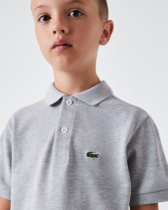 Polohemd aus Petit Piqué