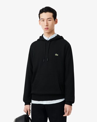 Hoodie aus Baumwollfleece