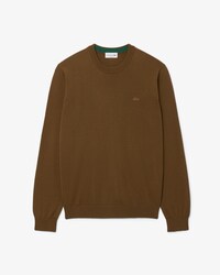 Pullover aus Merinowolle mit Rundhalsausschnitt