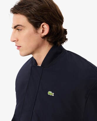 Bomberjacke aus wasserabweisendem Taft