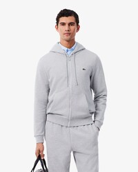 Classic Fit-Sweatshirt aus Fleece mit Rei&szlig;verschluss