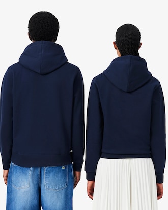 Hoodie mit tiefgepr&auml;gtem Branding