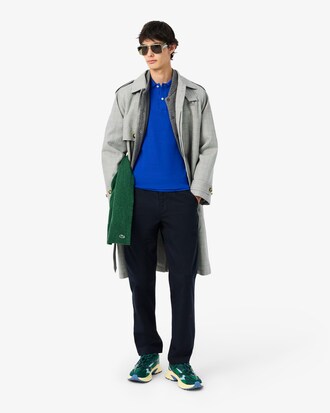 Slim Fit-Polohemd L.12.12 aus Piqu&eacute;
