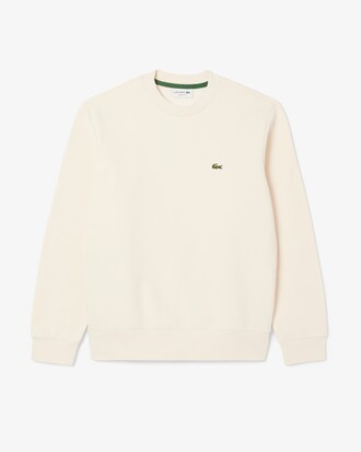 Sweatshirt aus Fleece mit Rundhalsausschnitt