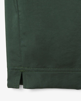 Seidiges Oversized-Polohemd