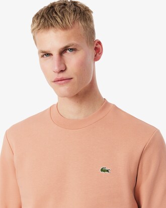 Sweatshirt aus Fleece mit Rundhalsausschnitt