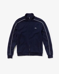 Herren-Sweatshirt aus Milano-Baumwolle mit Kontraststreifen