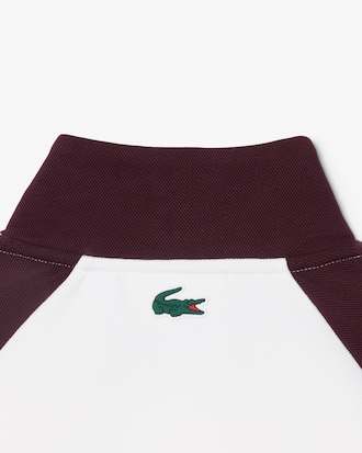 Sweatshirt Tennis Heritage mit Badge und Quarter Zip