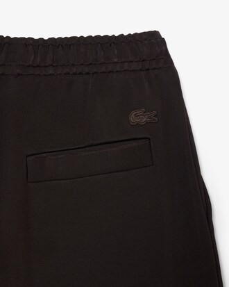 Oversized-Sweathose Runway aus Satin