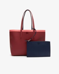 Wendbare Damen ANNA Tote Bag mit Kontrast-Streifen