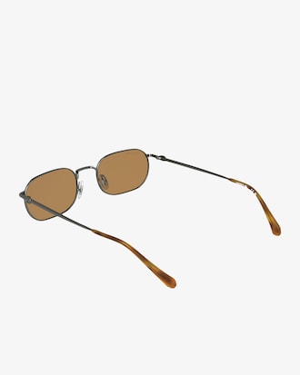 Ovale Metallbrille Icons