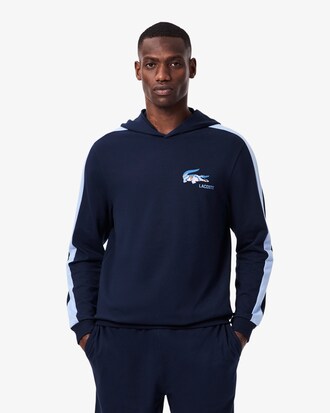 Loungewear-Hoodie aus Fleece