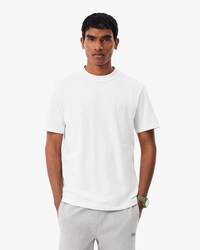 Commuter-T-Shirt aus Piqu&eacute; mit Jacquard-Branding