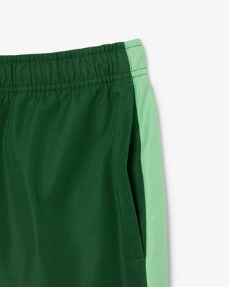 Sportshorts mit Marken-Print
