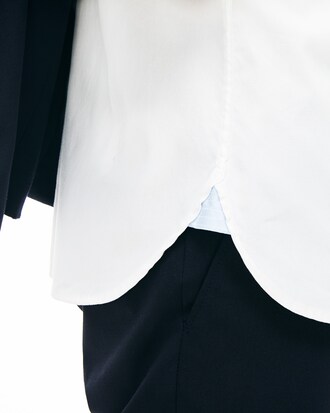Slim Fit Herren-Hemd aus Baumwoll-Pinpoint mit Stretch