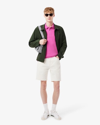 Slim Fit-Polohemd L.12.12 aus Piqué