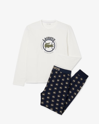 Pyjama-Set aus Jersey mit Print