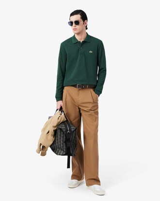 Classic Fit-Polohemd L.12.12 mit langen &Auml;rmeln