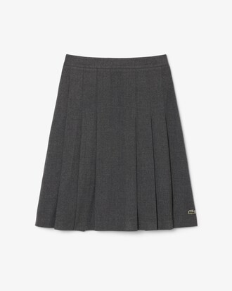 Mittellanger Faltenrock aus Flannel