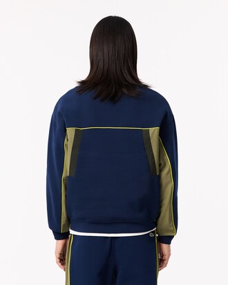 Loose Fit Piqué-Sweatshirt